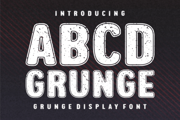 Abcd Grunge: A Display Font That Strengthens Your Brand Identity
