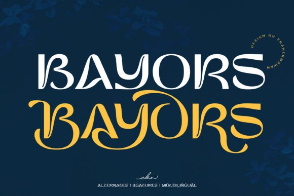 Bayors: A Display Font That Makes Your Brand Stand Out