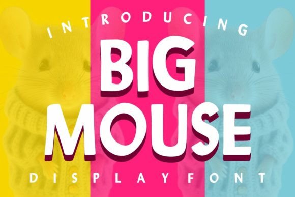 Big Mouse: A Display Font With Unexpected Bite