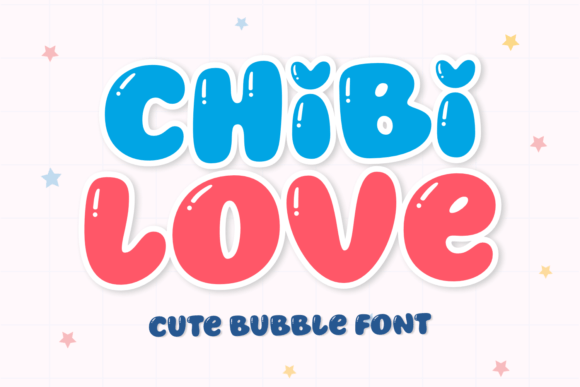 Chibi Love: A Playful Display Font for Joyful Digital Experiences