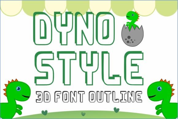 Dyno Style: A Sweet, Cute Display Font That Elevates Your Brand