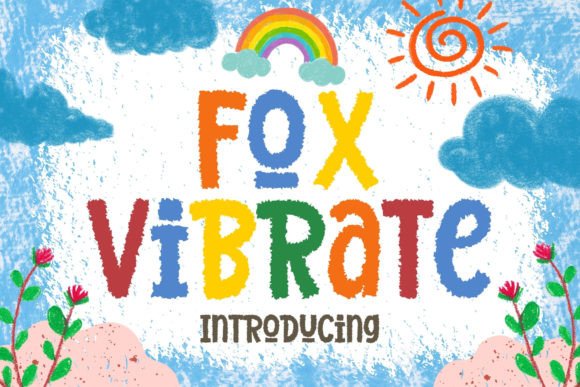 Fox Vibrate Font Brings Playful Energy to Web Design
