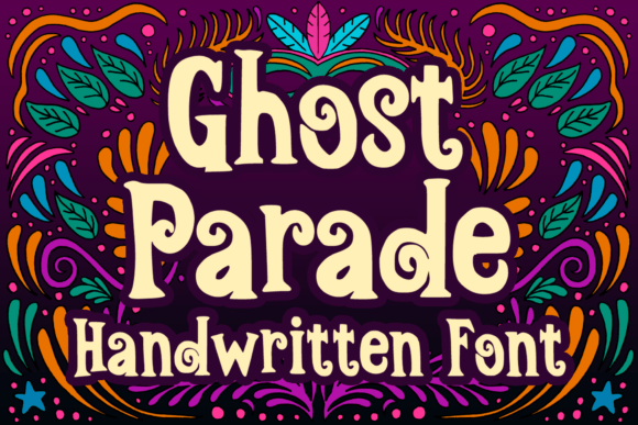 Ghost Parade: A Playful Display Font for Halloween & Brand Personality