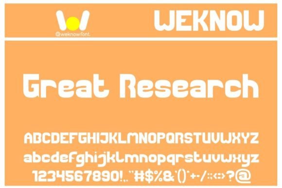 Great Research: A Display Font That Earns Its Place