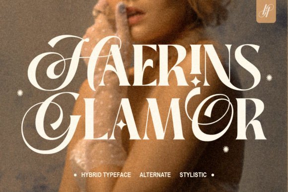 Haerins Glamor: A Display Font That Anchors Editorial Mood