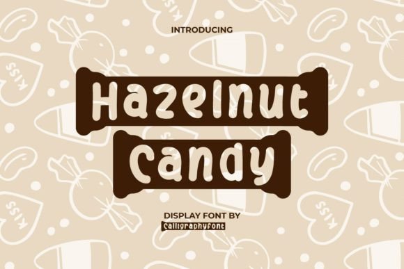 Hazelnut Candy Font: Playful Branding That Feels Thoughtful