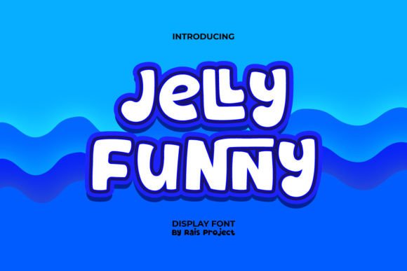 Jelly Funny: A Fluffy Display Font for Editorial Charm