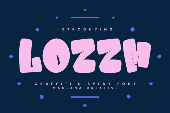 Lozzm: A Display Font That Gave My Business a Real Personality