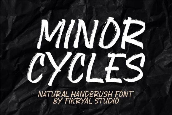 Minor Cycles: A Natural Display Font for Scroll-Stopping Brand Content