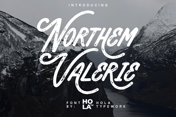 Northem Valerie: A Bold Display Font for Digital Branding