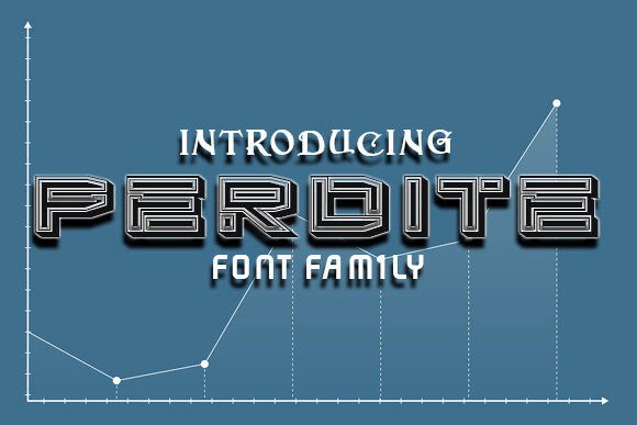 Perdite: A Display Font That Elevates Digital Branding