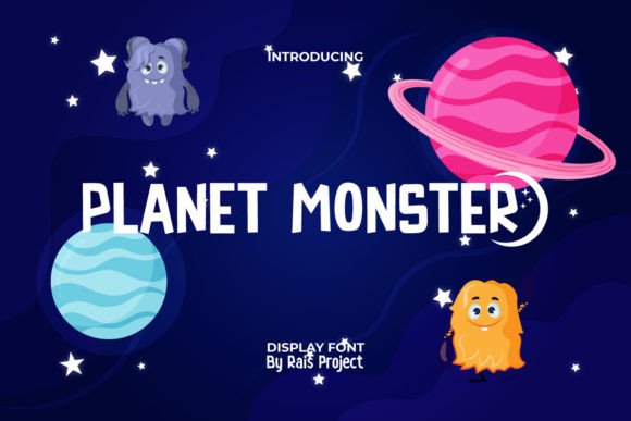 Planet Monster: A Playful Display Font That Elevates Real Small Business Branding