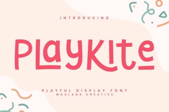 Playkite: A Whimsical Display Font for Editorial Design