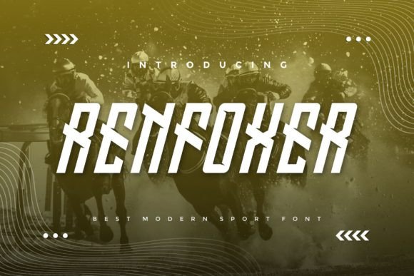 Renfoxer: A Modern Display Font for Creative Campaigns