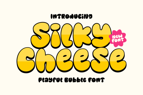 Silky Cheese: A Joyful Display Font Worth Testing