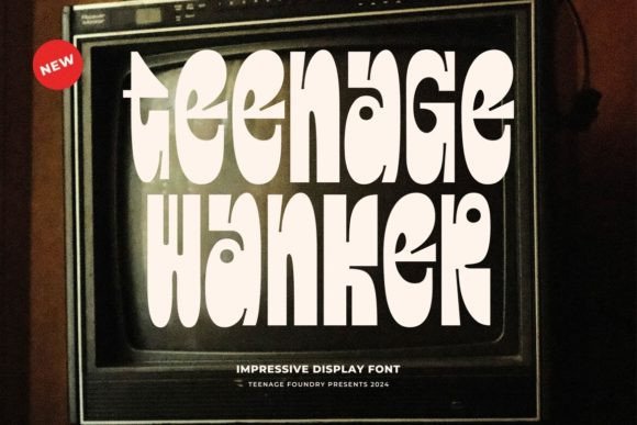 Teenage Wanker: A Display Font That Makes Your Brand Feel Intentional
