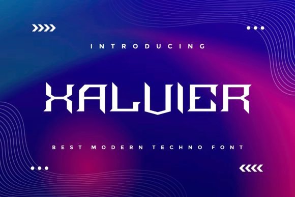 Xalvier Font: A Modern Display Typeface for Web Designers